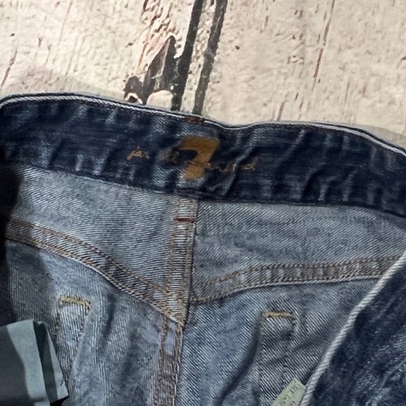 Women's 7 For All Mankind "A Pocket" Denim Blue Jeans Made In USA Pants - Picture 12 of 15